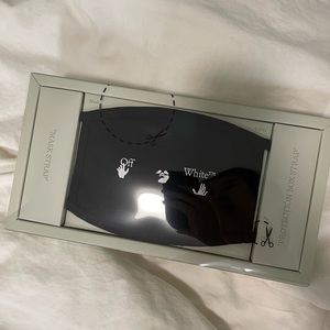 Authentic off white mask with straps